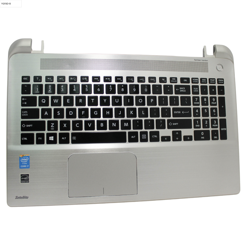 Toshiba PALMREST TOP COVER ASSY INNER/SLV SA 1 S55T-B Refurbished A000295200-B