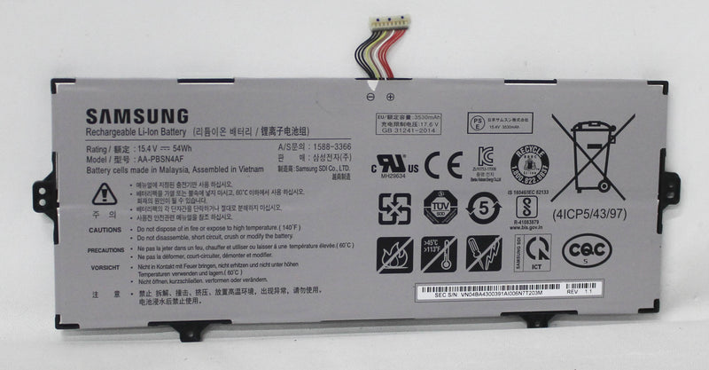 SAMSUNG BATTERY 54WH 15.4V 3530MAH