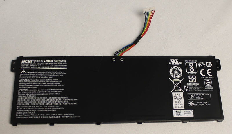 ACER BATTERY POL 4CELL 3220MAH 15.2V