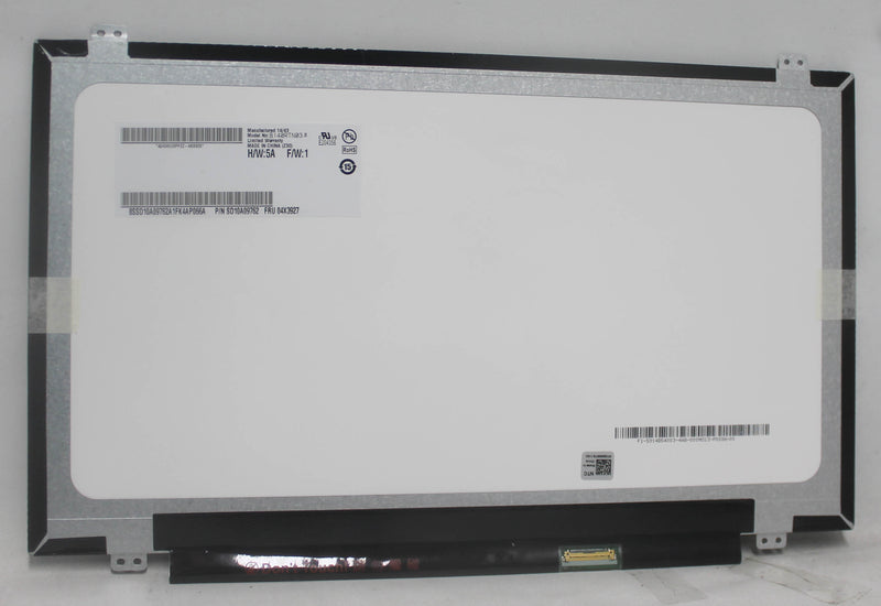 b140rtn03-0-lcd-14-1600-rgb-ã—900-hd-131ppi-60hz-30pins-antiglare-250-cd-mâ²-w-brackets-compatible-with-lenovo