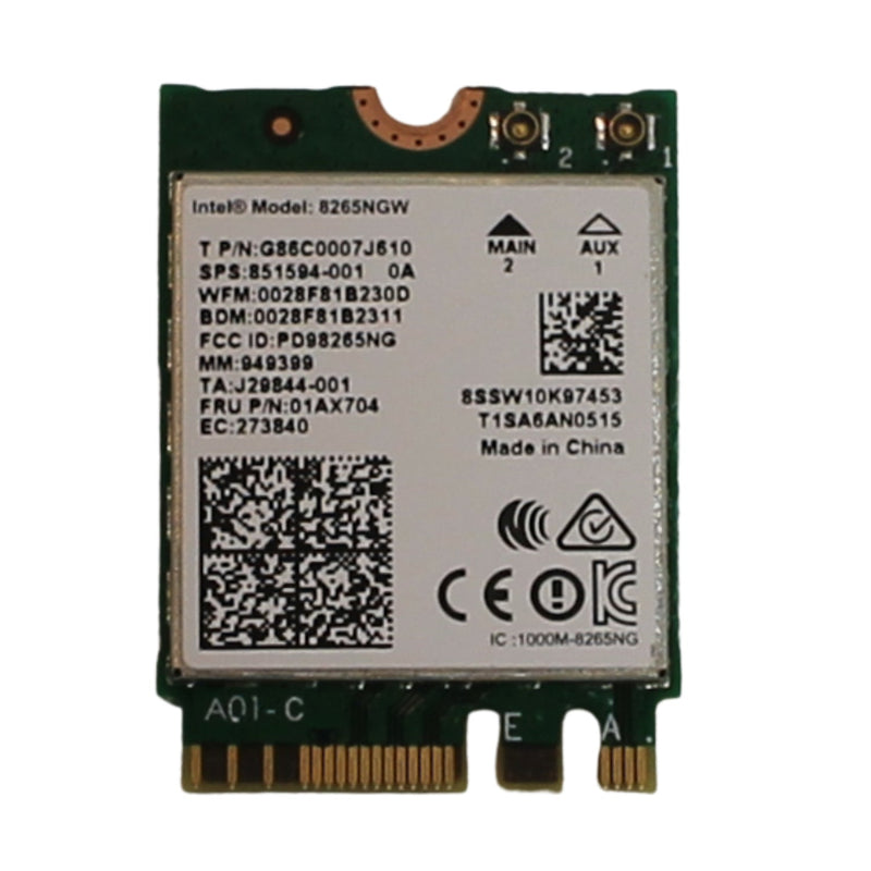 HP Probook 470 G4 Wifi Wireless Bluetooth 4.2 Card Refurbished G86C0007J610