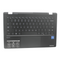 GATEWAY PALMREST TOP COVER W/KB US FINGERPRINT READER BLACK GWTC51427-BK