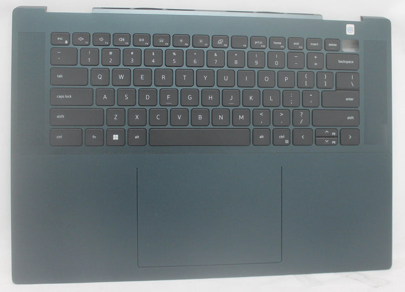 hh9p4-palmrest-top-cover-w-kb-us-bl-atlantic-green-inspiron-16-7620-compatible-with-dell