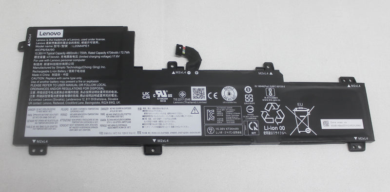 LENOVO BATTERY 15.36V 75WH 4CELL SLIM 7 16IAH7