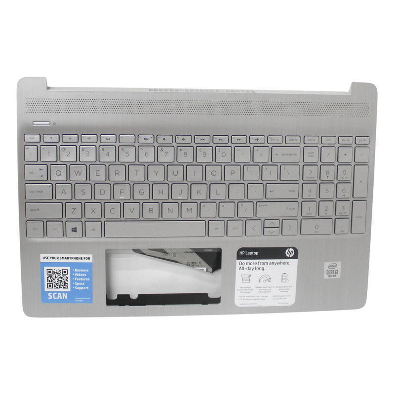 HP PALMREST TOP COVER W/KB NSV US 15-EF 15S-EQ SERIES