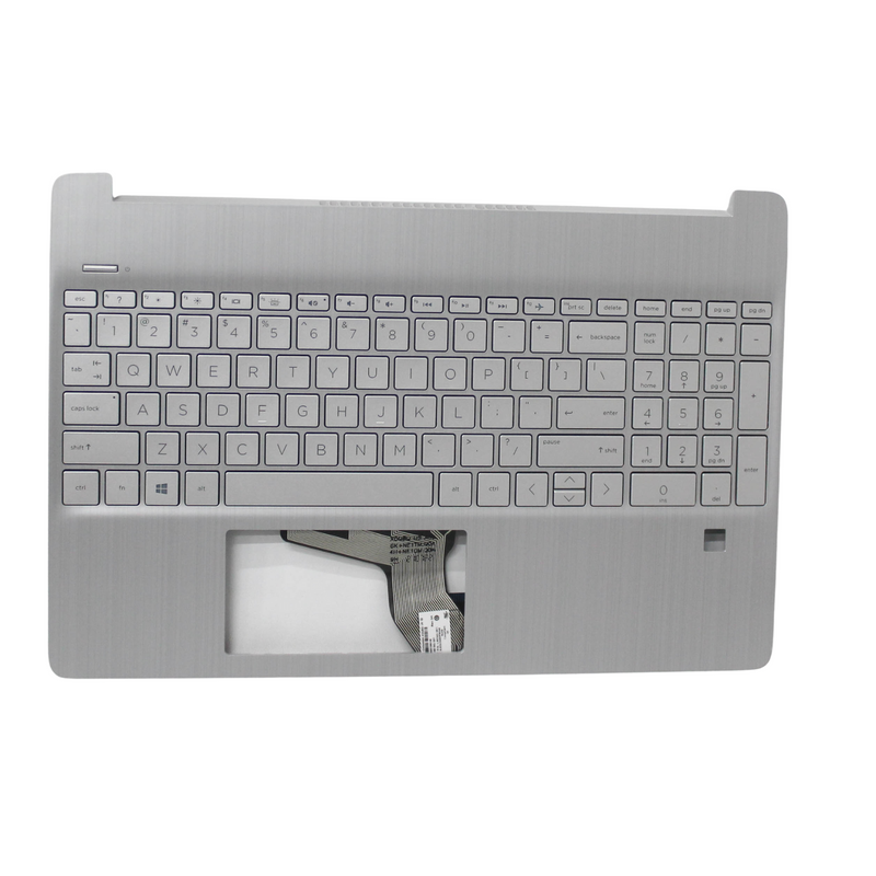 HP PALMREST FOR 15-EF1003DS TOP COVER W/KB NSV BL FINGERPRINT