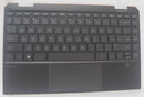 l72407-001-hp-palmrest-top-cover-with-keyboard-nfb-bl-for-13-aw-series-grade-a