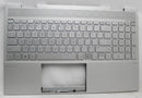 l93226-001-hp-palmrest-top-cover-natural-silver-uma-with-keyboardgrade-a