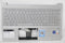 m08913-001-b-palmrest-top-cover-natural-silver-with-keyboard-natural-silver-us-pavilion-15-eg0021nr-grade-b-compatible-with-hp