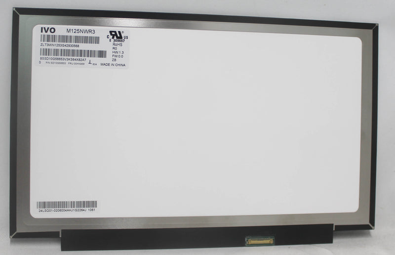 m125nwr3-r0-lcd-12-5-1366x768-wxga-125ppi-60hz-slim-edp-30pins-br-led-antiglare-compatible-with-ivo