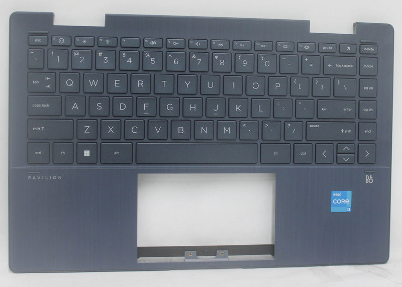 n09437-001-palmrest-top-cover-ff-scb-with-keyboard-us-pavilion-14-ek0013dx-compatible-with-hp