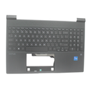 HP PALMREST TOP COVER MCS WITH KEYBOARD MCS BL US 15-FA0025NR
