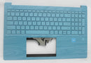 palmr-15-fd0625ds-hp-palmrest-turquoise-with-keyboardw-blw-fp-for-15-fd0625ds-15-fd0630ds-grade-a