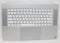 rz09-02886em2-palmrest-palmrest-top-cover-with-keyboard-mercury-white-aluminum-rz09-02886em2-r3u1-compatible-with-razer