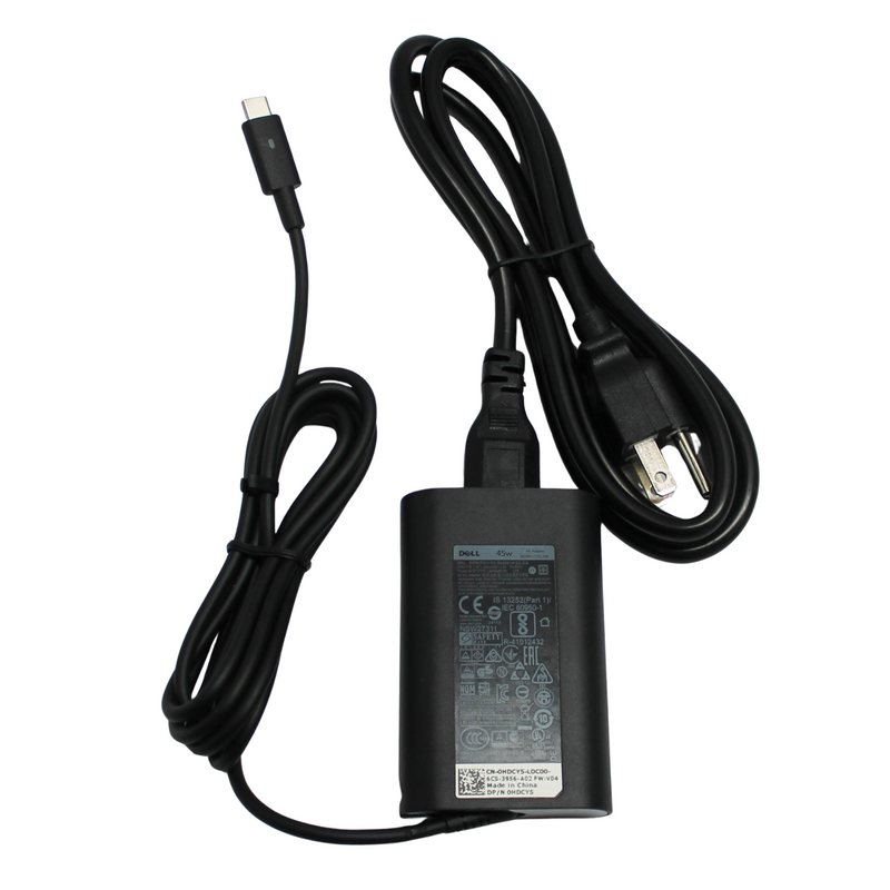 LA45NM150 Ac Adapter 45W 5V/20V = 2/2.25A Type C Usb C Xps 13 9365 Compatible with Dell