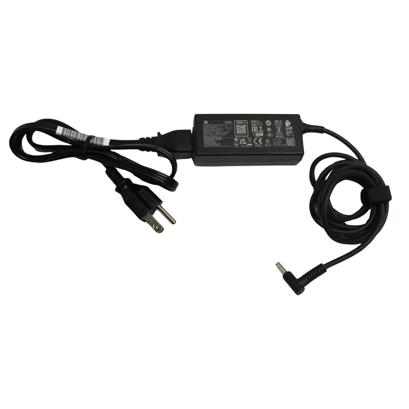 854054-001 HP AC ADAPTER 45W 19.5V 2.31A 100-240V 50-60HZ 4.5MM "GRADE A"