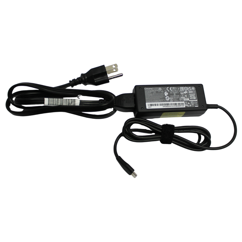 L43407-001 Ac Adapter 45W Npfc Usb-Pd 3Pinb Chromebook X360 11-Ae051Wmcompatible With Hp