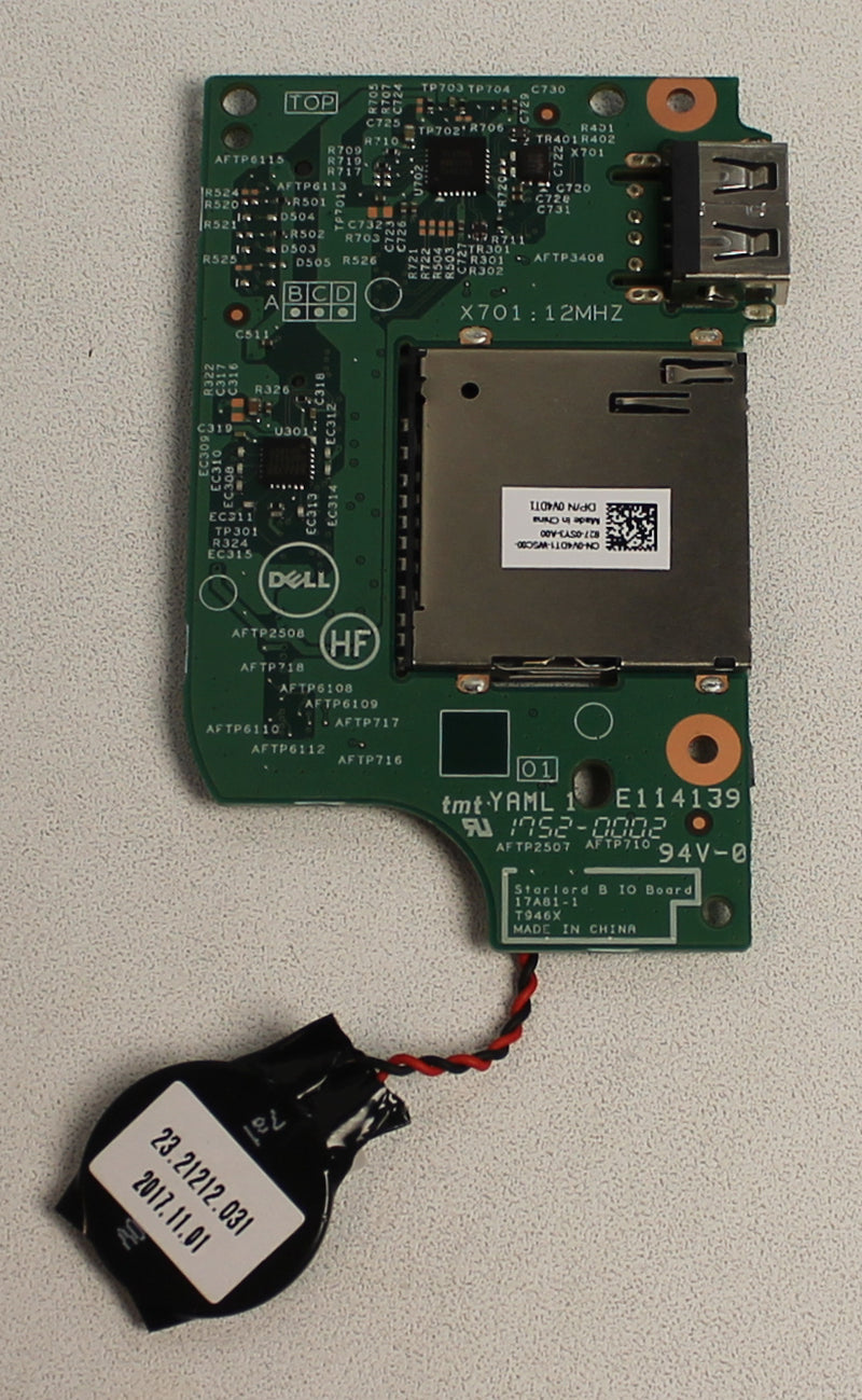 v4dt1-usb-card-reader-io-board-inspiron-13-7375-compatible-with-dell