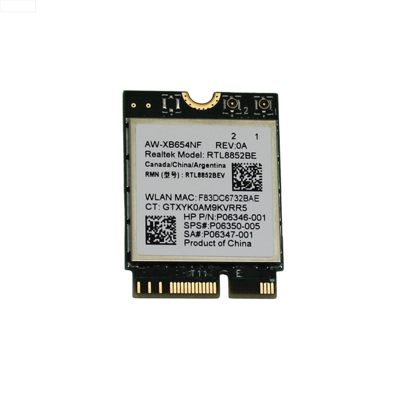 HP WIRELESS LOCAL AREA NETWORK 6 11AX RTK R 15-FD0123DX