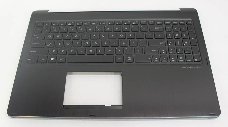 3BBK2TCJN10 Palmrest Top Cover K/B_(Us)_Module/As With Black Keyboard Q552Ub-1A Compatible with Asus