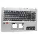 ACER PALMREST TOP COVER W/KB US SILVER ASPIRE 3 A315-24PT-R4U2 GRADE B