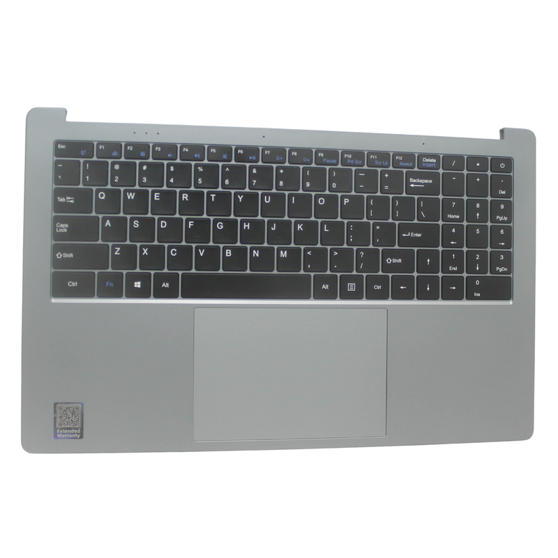 SGIN PALMREST TOP COVER W/KB+TOUCHPAD US GRAY SGIN M15