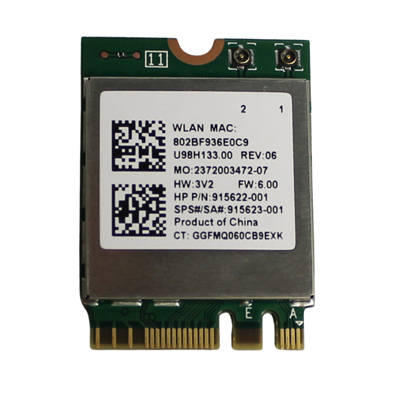 RTL8822BE REALTEK WLAN 802.11AC 2.4G/5GHZ WIFI BLUETOOTH 4.1 BGFF ...