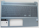 l54815-001-b-hp-palmrest-top-cover-cbl-isk-bl-with-keyboard-us-chromebook-15-de-grade-b