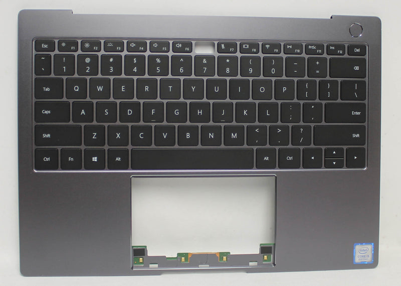 W29C-TOPCASE HUAWEI PALMREST TOP COVER WITH KEYBOARD MATEBOOK X GRAY ...