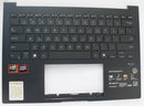 33ujjtajn40-asus-palmrest-top-cover-with-keyboard-us-bl-zenbook-um3406k-grade-a