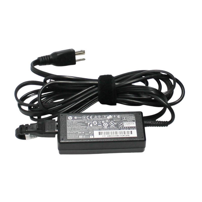 HP AC ADAPTER Smart power adapter (65 watt) - Non-power factor correcting (NPFC) - Requires separate 3-wire AC power cord with C5 connector