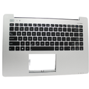 90nb02u1-r31us0-asus-palmrest-top-cover-with-keyboard-us-english-module-s451la-1a-grade-a