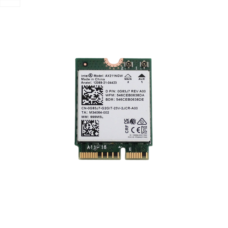 HP INTEL WIRELESS LAN CARD M.2 2230 E 802.11ax Wi-Fi