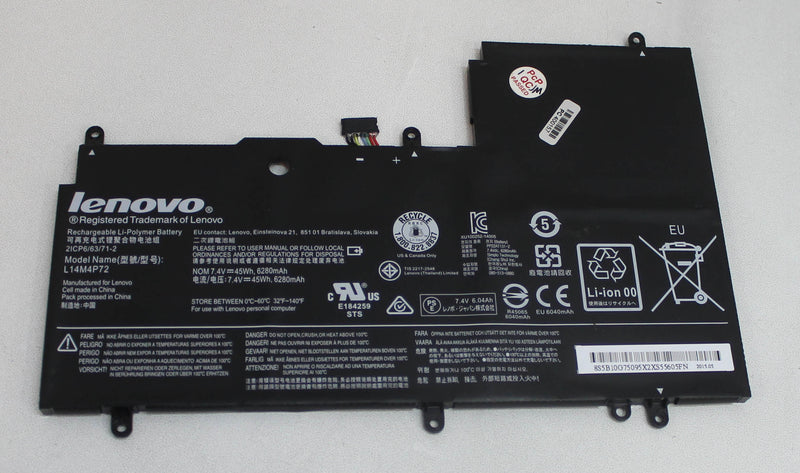 5b10k10224-lenovo-yoga-3-series-battery-7.4v-45wh-6280mah-li-ion-black-grade-a