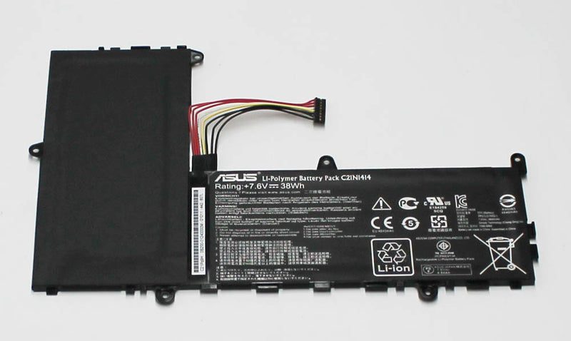 C21N1414 Battery 7.6V 38Wh 4.84Ah Lg Poly C21N1414Compatible With Asus