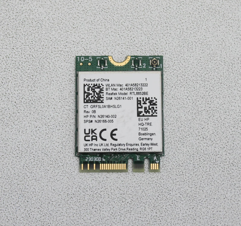 N26166-005 Wlan 6 Realtek Choya Ax 1X1 Fox 17-Cn3053Cl Compatible With HP