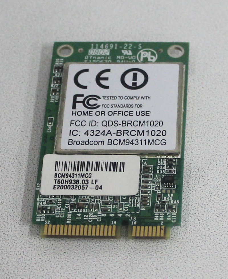 T60H938.03 Integrated Gemtek 802.11B/G Wireless Networking "GRADE A" Compatible With Acer