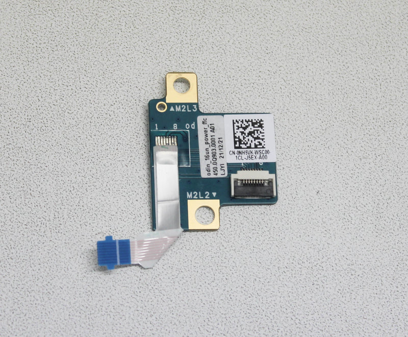 450.0Q903.0001 Power Switch W/Cable Silver Inspiron 16-5625 Compatible With Dell