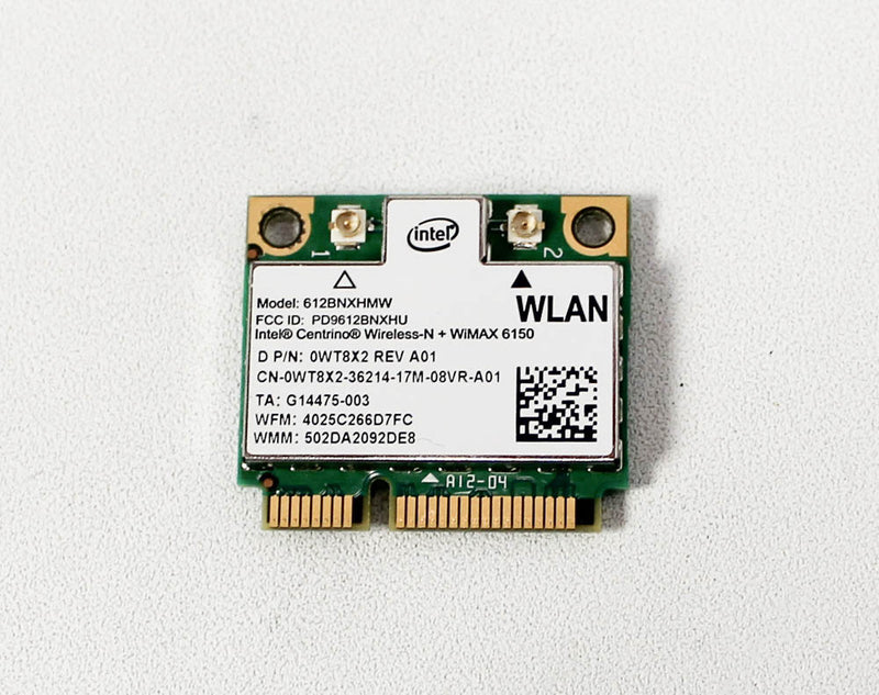 Dell Inspiron N7110 Original Wifi Wireless Card 612Bnxhmw Wt8X2 Tested. Refurbished WT8X2