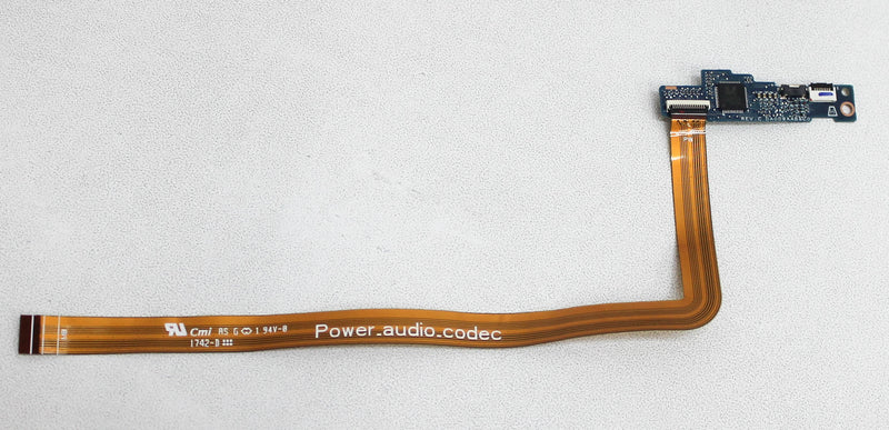 L17075-001 AUDIO W/POWER BUTTON BOARD CHROMEBOOK X2 12-F001TU Compatible with HP