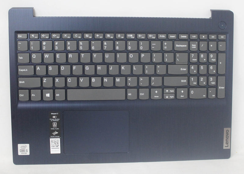 5CB0X57536-B Palmrest Top Cover Asm Us L81Wb Nfpabdis Ideapad 3-15Iml05 Type 81Wr Grade B Compatible With Lenovo 
