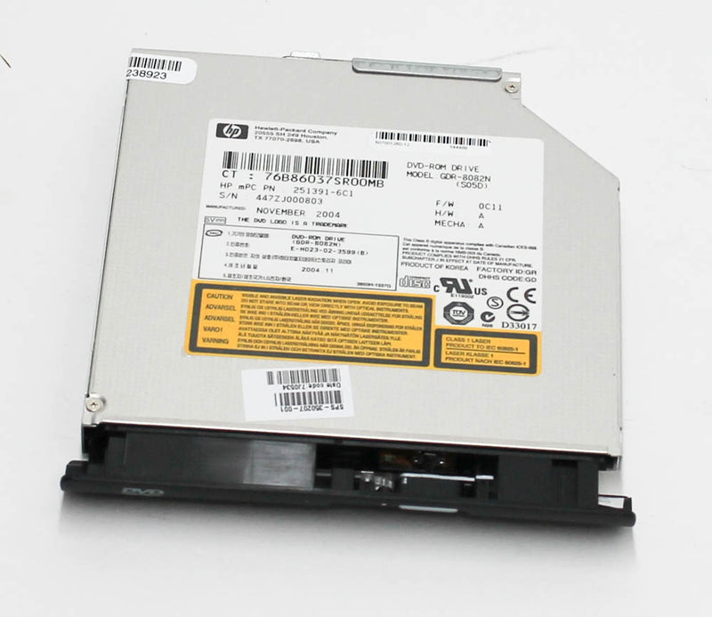 350207-001 Hp Ide 8X Dvd-Rom Drive .. Grade A