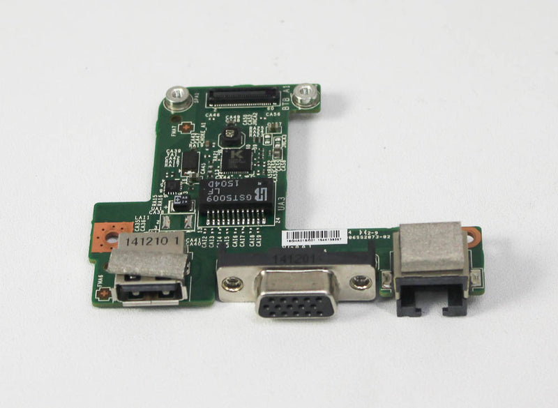 MS-16GHA LAN VGA / ETHERNET USB PORT BOARD GP60 LEOPARD-1053 Compatible with MSI