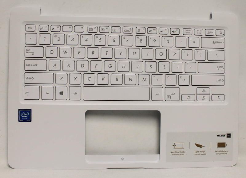 90Nb0J83-R31Us0 Asus Palmrest Top Cover With K/B_(Us)_Module/As E406Ma-3G L406Ma-Ab02-Wh Grade A