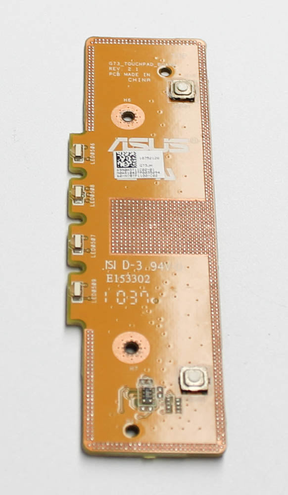 60-Ny8Tp1100-C02 Asus Pc Board Touchpad Board For G73Jh Grade A