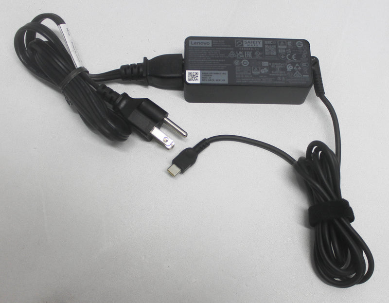 ADLX45YDC3D Ac Adapter 45W 20V 2.25A 3P Usb Type C Black Flex 5 Chrome 13Itl6 Compatible With lenovo