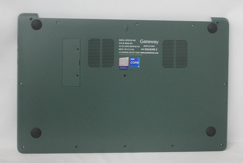 GWTN156-9GR-BASE-B Bottom Base Cover Green Gwtn156-9Gr Grade B Compatible With GATEWAY