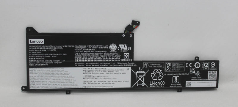5B11F38035 Battery 3Cell 11.52V 4428Mah 52.5Wh Idepad Flex 5 16Iau7 Compatible With Lenovo 
