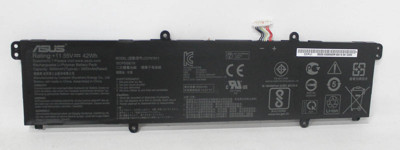 B31N1911 BATTERY 11.55V 42WH VIVOBOOK FLIP 14 TM420IA-DB51T "GRADE A" Compatible With Asus