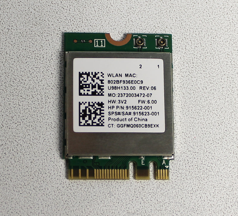 915623-001 Wlan Rt Cartier Ac 2X2 Pavilion X360 15-Cr0056Wm Compatible With Hp 
